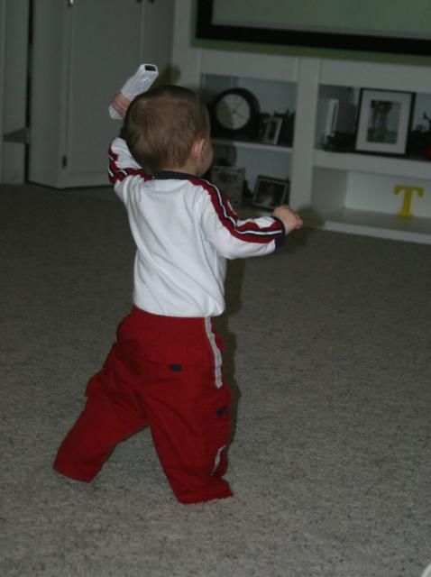 Playing with the Wii ~ February 28, 2007