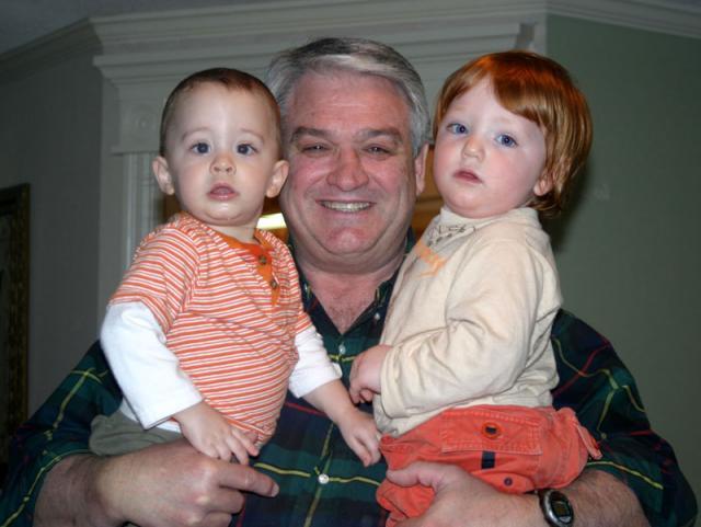 Granddaddy & the boys ~ March 23, 2007