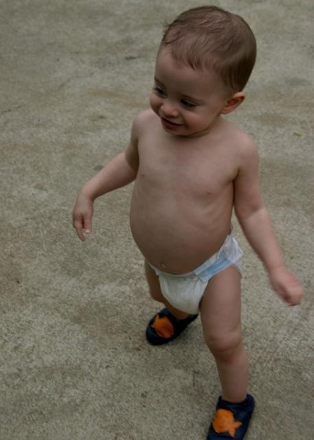 Diaper and fish shoes are all the rage ~ March 25, 2007