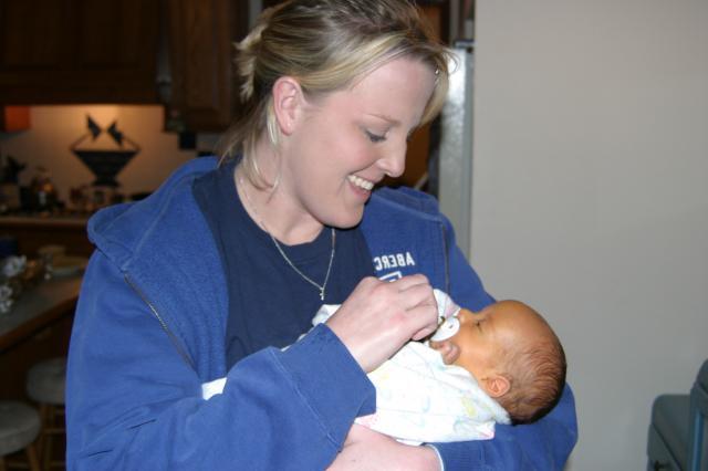 Mikey loves Ty! ~ January 13, 2006