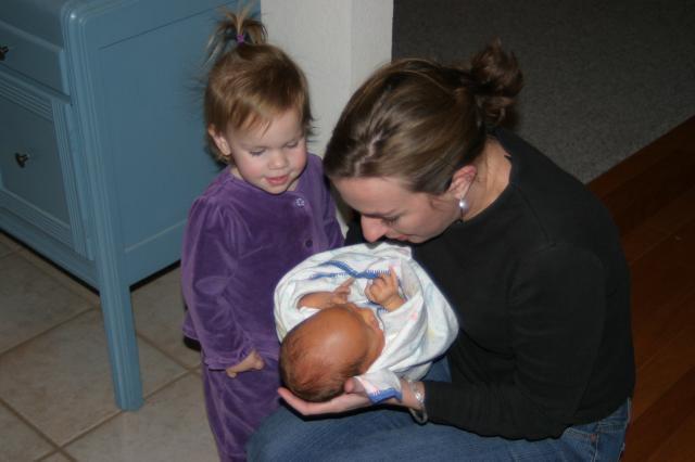Jodi & Charli love Ty, too! ~ January 13, 2006