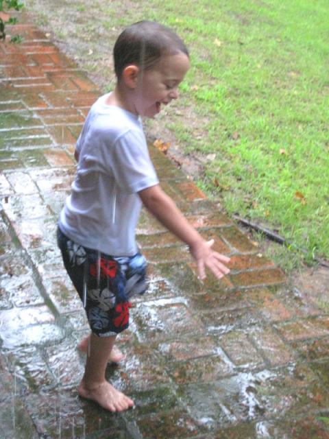 Doing a rain dance ~ July 27, 2009