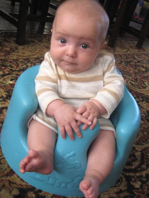 Bumbo baby ~ June 15, 2009