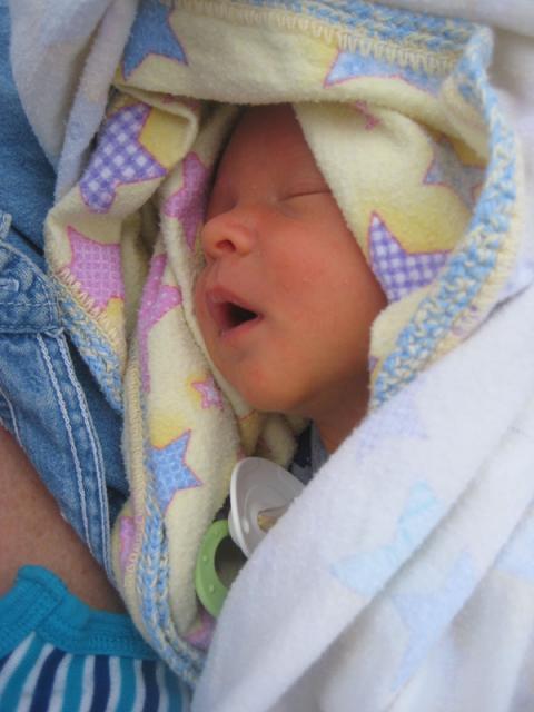 Fishing is exhausting! ~ March 7, 2009