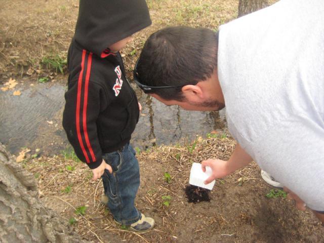 Bye bye, worms! ~ March 7, 2009