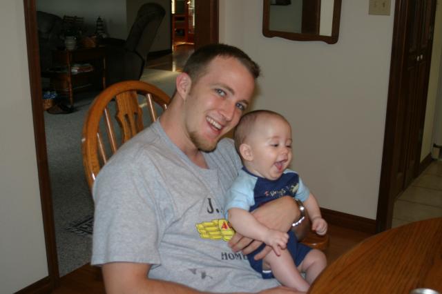 Uncle Dan & Tyler ~ May 9, 2006
