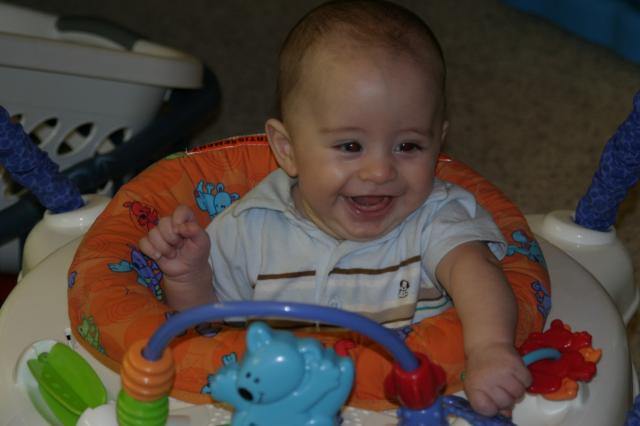 I love my Jumperoo! ~ May 12, 2006