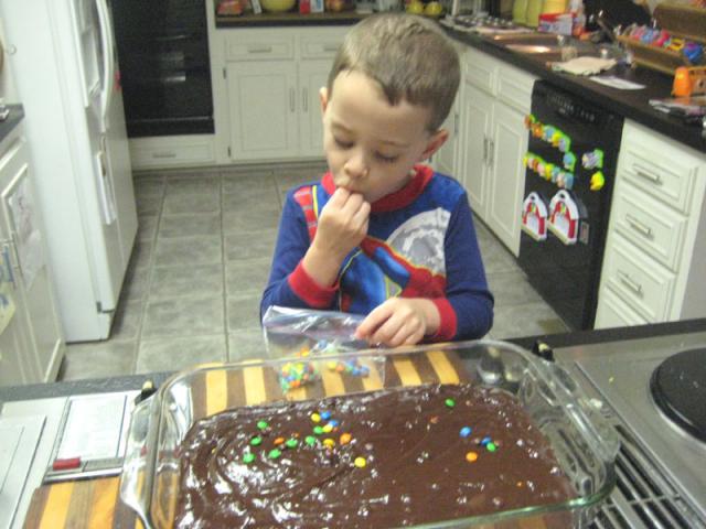 One for the brownies, one for Tyler... ~ May 13, 2009