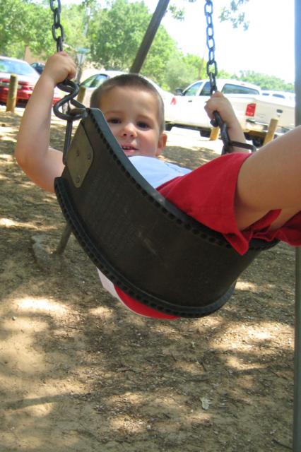 Major says, "Whee!" ~ May 21, 2009