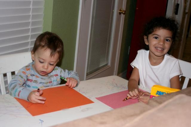 Coloring with Ana ~ October 19, 2007