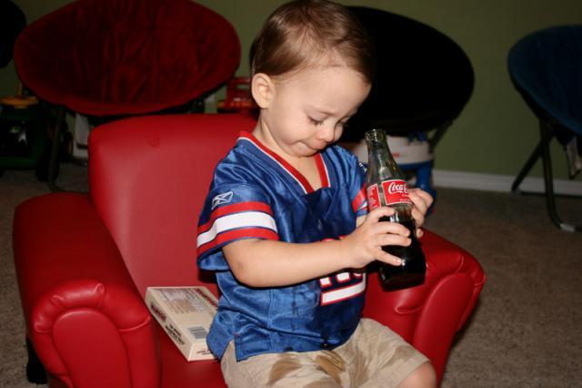 I think I spilled a little... ~ October 28, 2007
