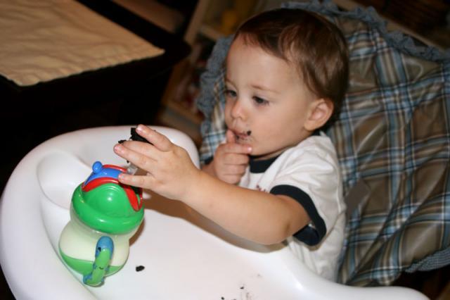 You expect me to dunk an Oreo through a straw? ~ September 13, 2007