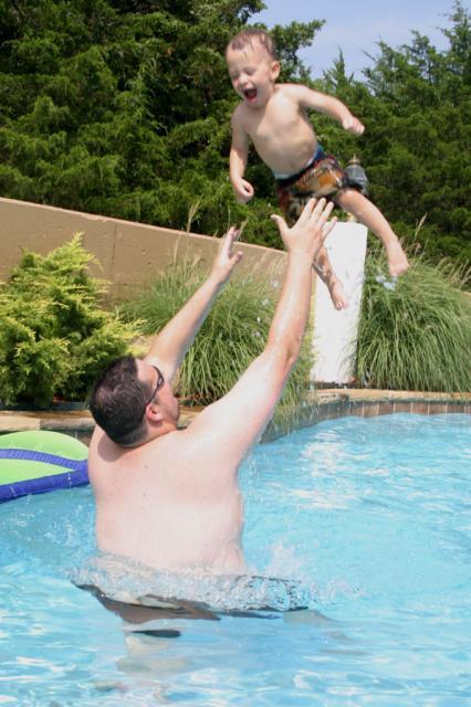 Baby toss ~ August 3, 2007