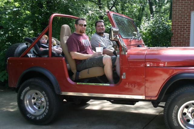 Boys in the Jeep ~ June 23, 2007
