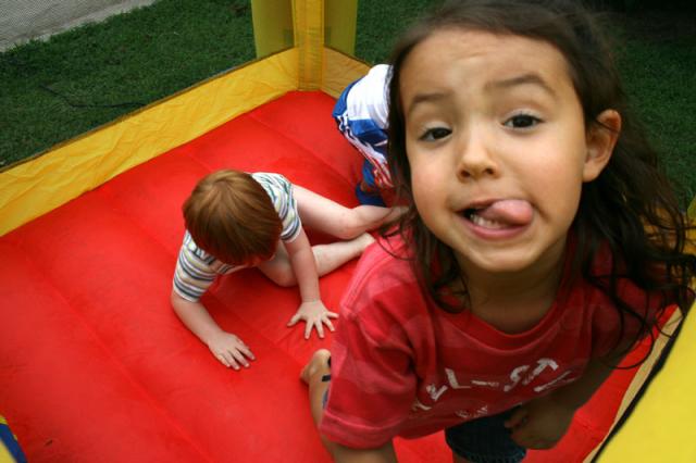 Silly Gracie ~ August 16, 2008
