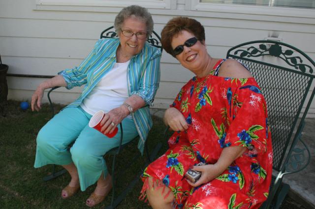 Mamaw & Janet ~ July 4, 2008