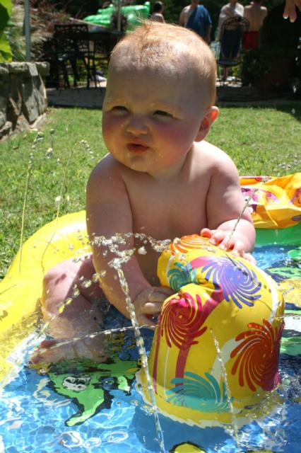 Hey, that got me wet! ~ July 4, 2008