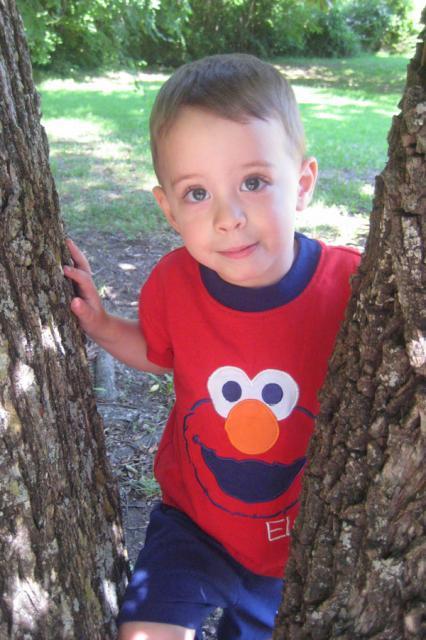 Elmo boy ~ June 4, 2008