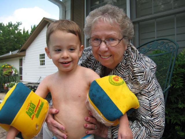 Tyler & Mamaw ~ June 18, 2008