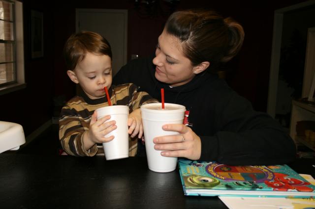 Puppy icee with Asheeee! ~ February 11, 2008