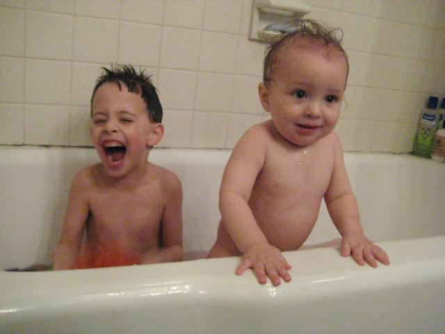 Bathtime! ~ February 3, 2010