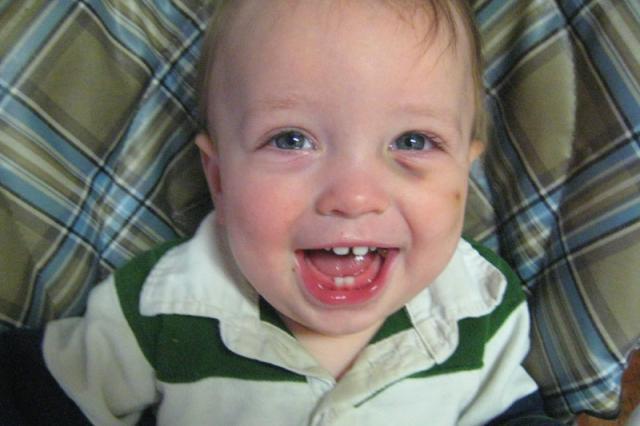 Our little bruiser ~ February 22, 2010