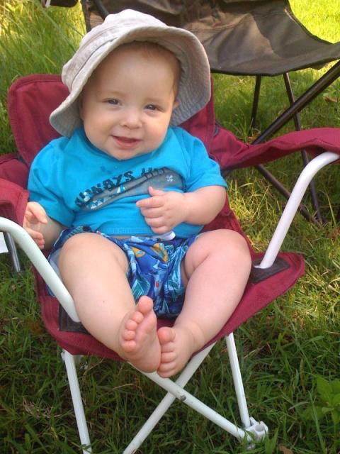 Oliver chilling out