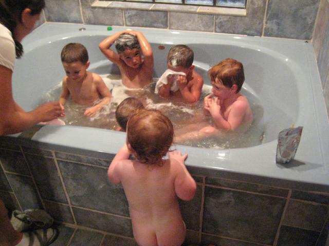 Bath time!