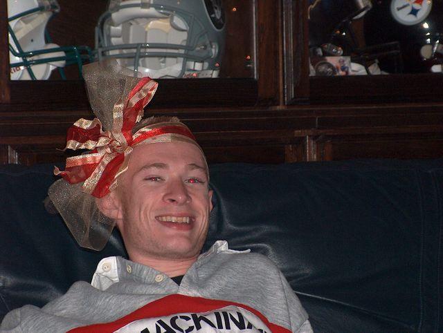 Nice bow, Ryan!