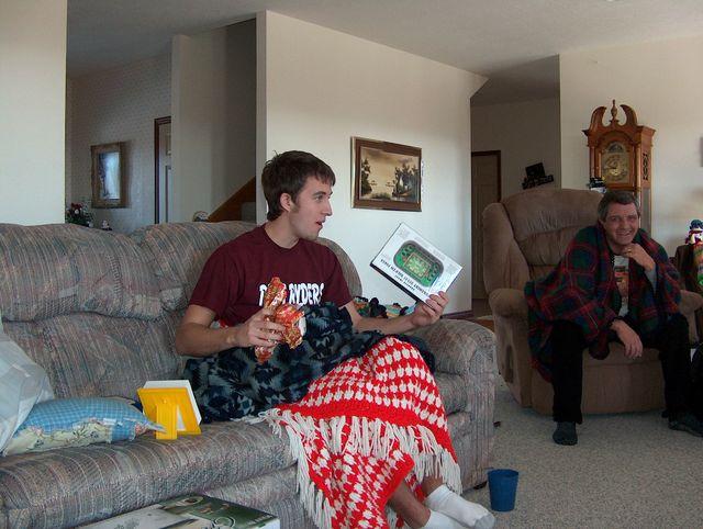 John excited about his new poker game