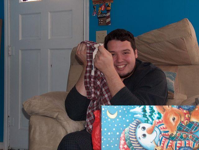 Ohhh, they're soft! (They're PJ pants.)