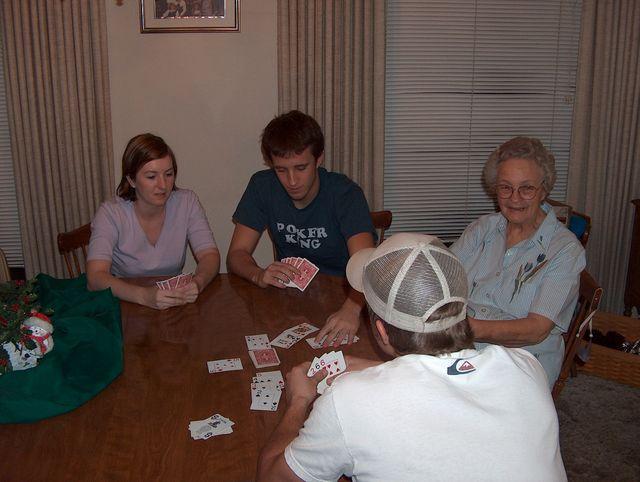 A Christmas card game