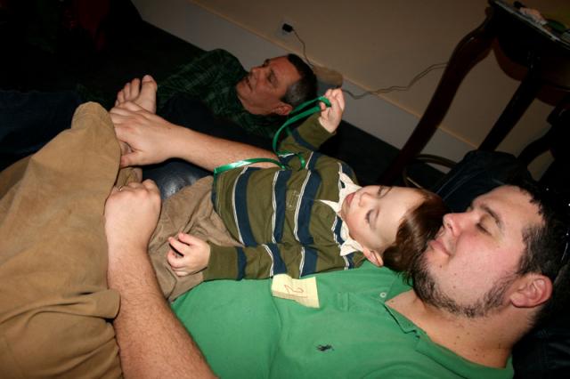 Maybe we shouldn't do Christmas at naptime next year...