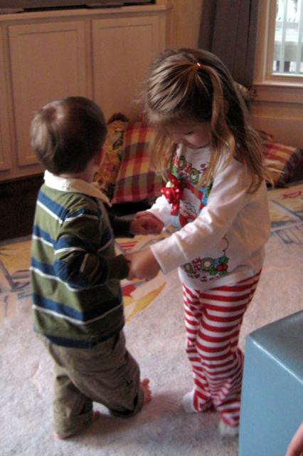Ring around the rosie...