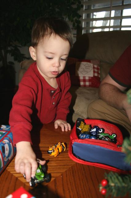 A bag full of cars and motorcycles!
