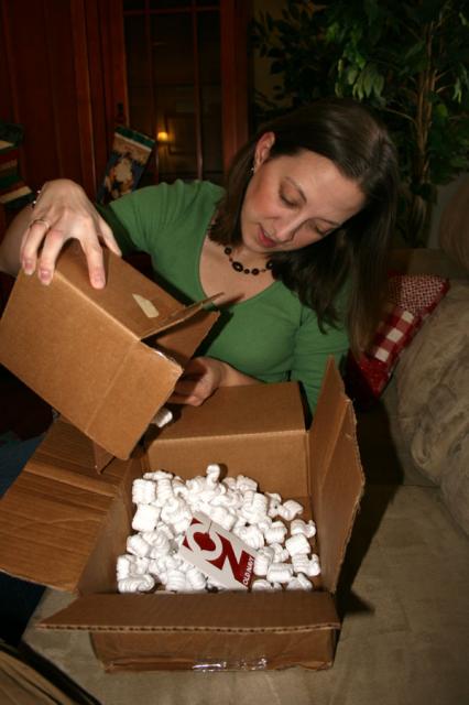 Hey, that's not a styrofoam peanut!