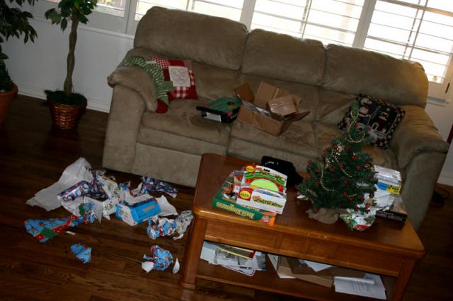 Christmas aftermath