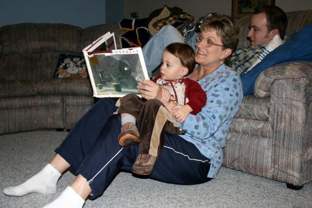 Annual Christmas Eve reading of The Polar Express
