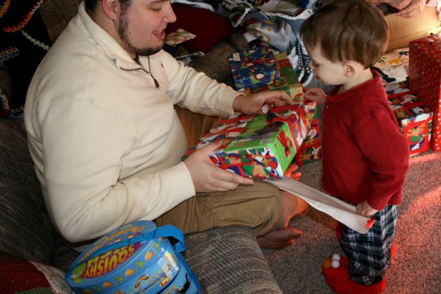 Christmas morning!