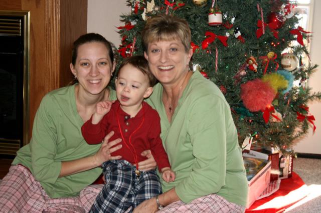 Annual pictures by the tree