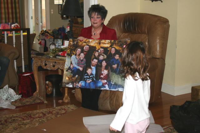 I think we made Nanna cry.