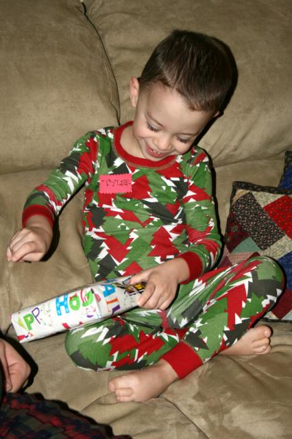 Opening presents