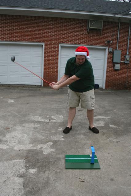 And swing!
