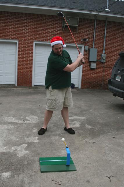 Nice shot, Santa!