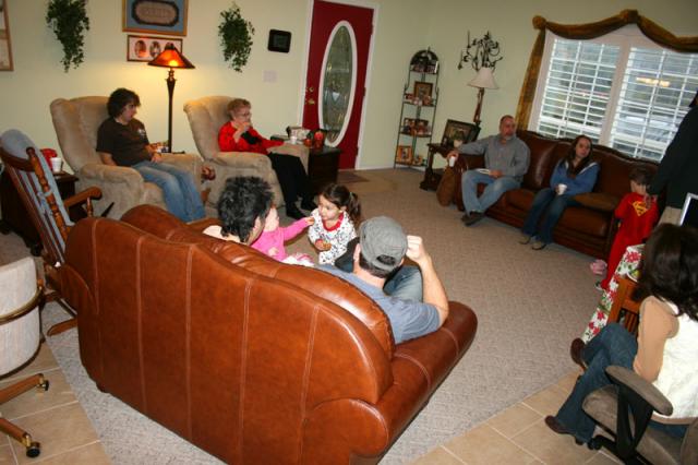 Christmas #2 (with everyone this time) at Mamaw's
