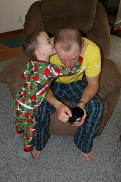 Telling Uncle D a secret