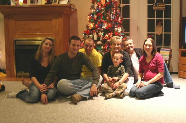 Sherbert family Christmas picture