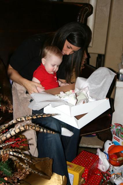 Baby Kaydee's first Christmas with all the cousins