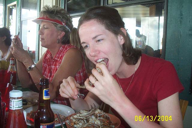 Eat up, Jenna!