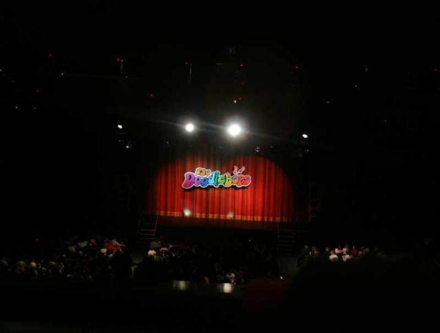 View from our seats